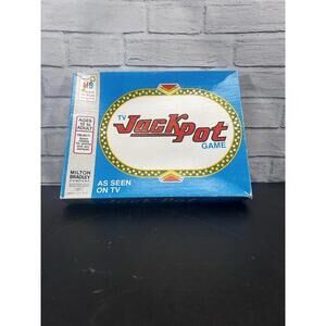 Vintage Milton Bradley 1974 TV Jackpot Show Game Jack Pot 4501, Some Unpunched